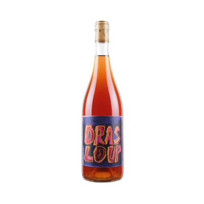 Bottle of Bojo do Luar Drasloup 2024 – Light red natural wine made from Alvarelhão and Arinto, fermented in amphora with native yeasts and no filtration.