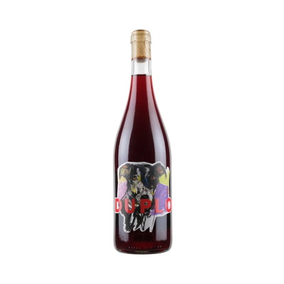 Bottle of Bojo do Luar Duplo 2024 – Natural red wine from Espadeiro and Arinto, fermented in amphora with chestnut flower, bottled unfiltered.