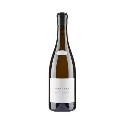 Bottle of Claude Riffault Sancerre Les Chailloux 2023, a certified biodynamic Sauvignon Blanc from flint soils in Sancerre, with a sleek label and terroir-driven expression.

