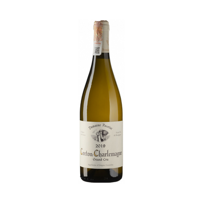 Bottle of Domaine Pavelot Corton-Charlemagne Grand Cru 2023 – biodynamic Grand Cru Chardonnay from En Charlemagne and Le Charlemagne, Burgundy

