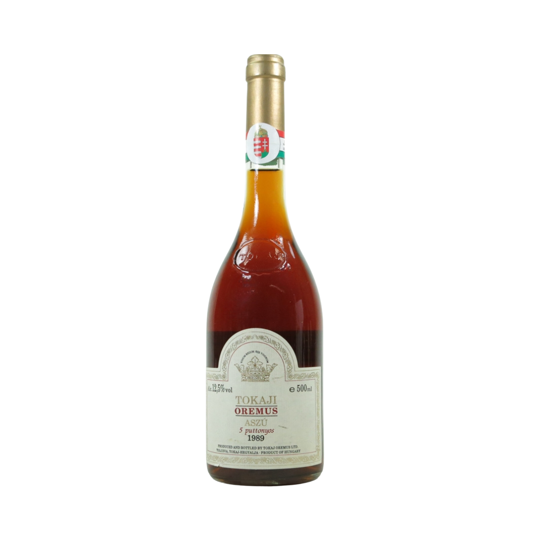 Oremus Tokaji Aszu 5 Puttonyos 1989 500ml