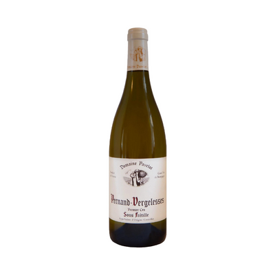 Bottle of Domaine Pavelot Pernand-Vergelesses 'Sous Frétille' 1er Cru 2023 – organic Premier Cru Chardonnay from Burgundy, France

