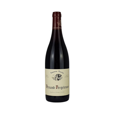 Bottle of Domaine Pavelot Pernand-Vergelesses Rouge 2023 – organic Pinot Noir from Burgundy, France

